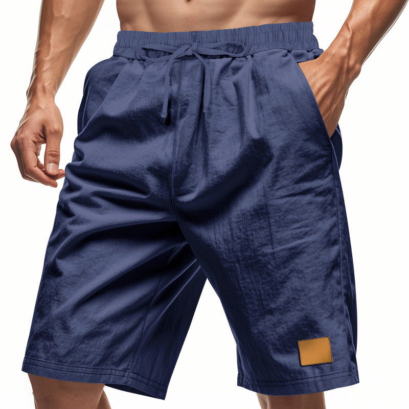 Herren bequeme Sport-Shorts mit elastischem Bund und praktischen Seitentaschen EB