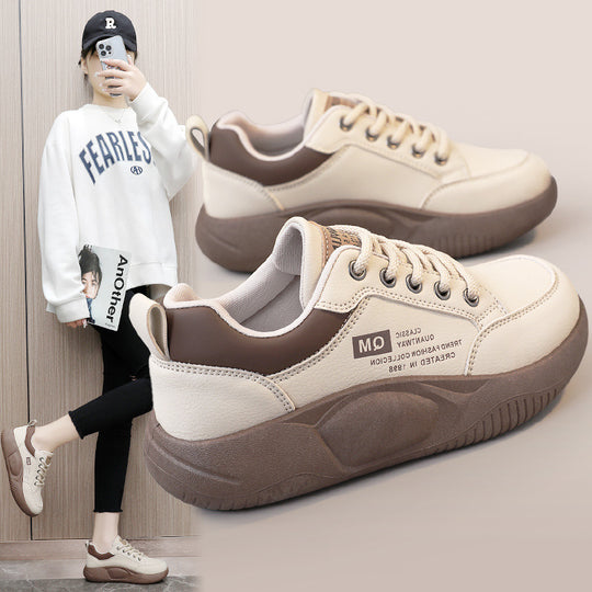 Damen Sportliche Sneakers mit dämpfender Laufsohle und modischem Design EB