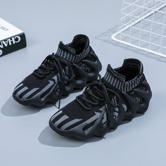 Damen elastische Sneakers mit rutschfester Sohle und atmungsaktivem Obermaterial EB