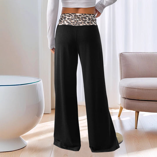 Damen Elegante und bequeme Freizeithose mit modischem Bund EB