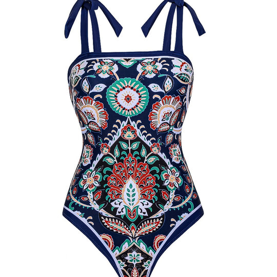 Damen Tankini-Set mit traumhaftem Paisleymuster EB