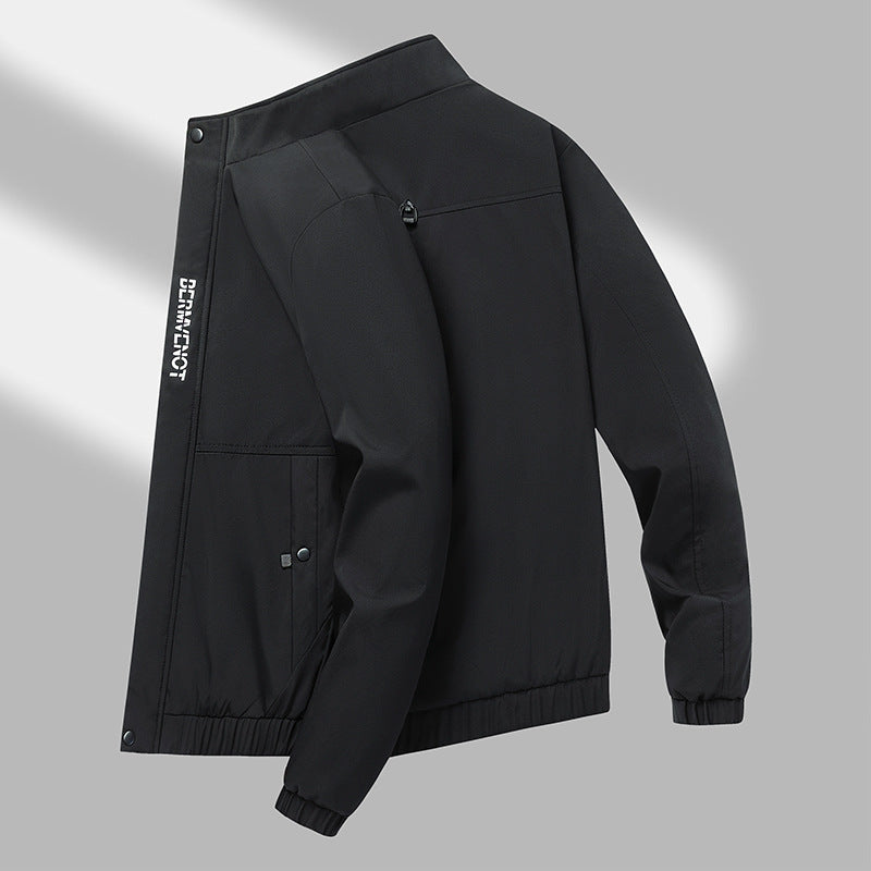 Damen leichte Funktionsjacke mit praktischen Taschen und elastischen Bündchen EB