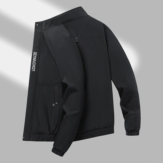 Damen leichte Funktionsjacke mit praktischen Taschen und elastischen Bündchen EB