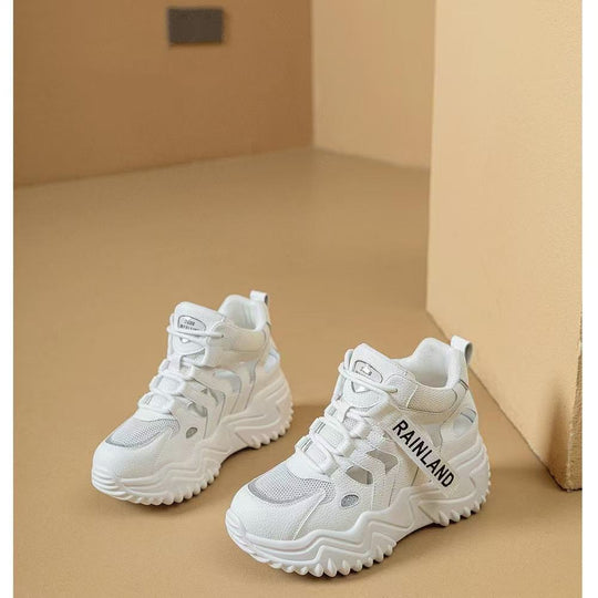 Damen Hochwertige Sportliche Sneaker mit verstärkter Sohle und atmungsaktivem Mesh EB