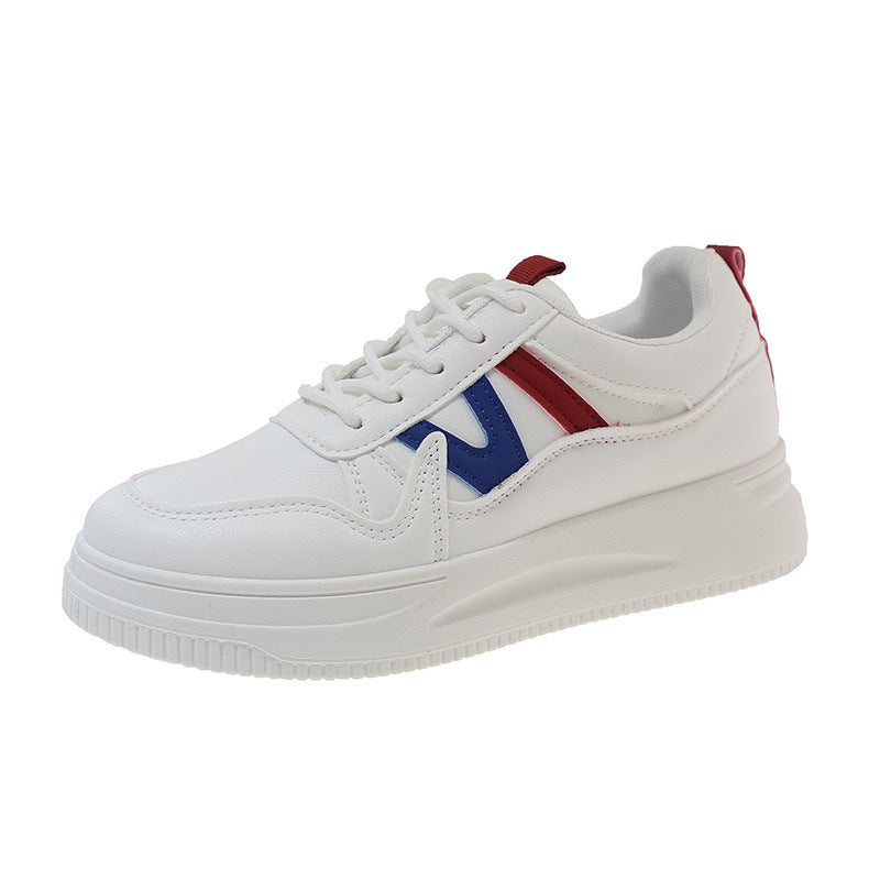 Damen Hohe Plattform-Sneaker mit orthopädischer Dämpfung und stylischem Design EB