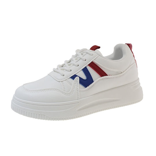 Damen Hohe Plattform-Sneaker mit orthopädischer Dämpfung und stylischem Design EB