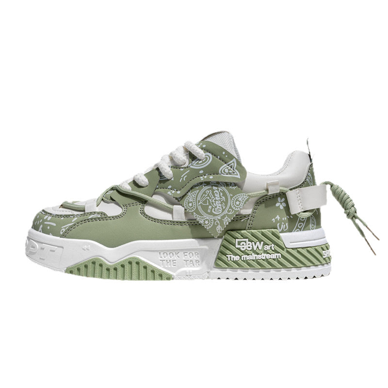 Damen Sportliche Trend Sneakers mit außergewöhnlichem Design EB