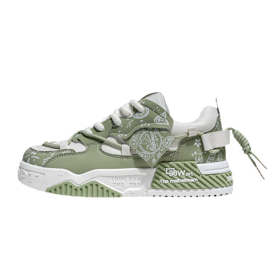 Damen Sportliche Trend Sneakers mit außergewöhnlichem Design EB