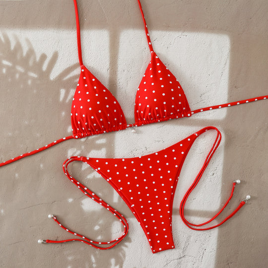 Damen Bikini mit verstellbarem Träger EB