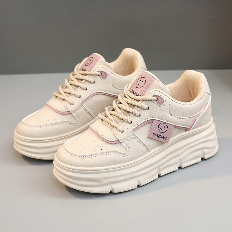 Damen Trendige Sneakers mit dämpfender Plateau-Sohle EB