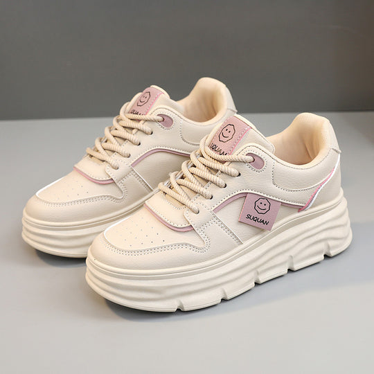 Damen Trendige Sneakers mit dämpfender Plateau-Sohle EB