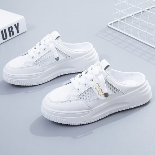 Damen Sneaker mit praktischem Slip-On Design und atmungsaktiver Mesh-Oberfläche EB