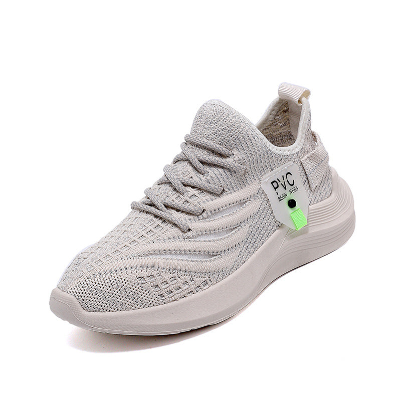 Damen Sportliche Sneakers mit atmungsaktivem Obermaterial und stabiler Sohle EB