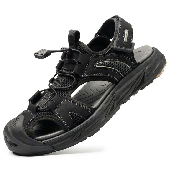 Herren Outdoor Trekking-Sandalen mit verstellbarem Schnellverschluss EB