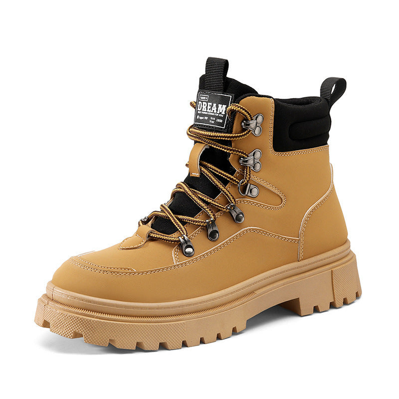 Damen robuste Winterstiefel mit rutschfester Profilsohle und atmungsaktivem Obermaterial EB