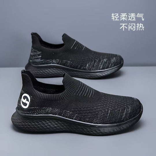 Damen Sportliche Slip-On Sneakers EB