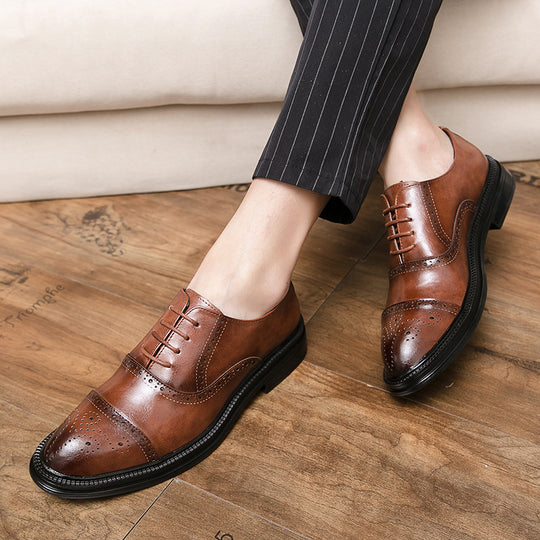 Damen Klassische Brogues aus Leder EB
