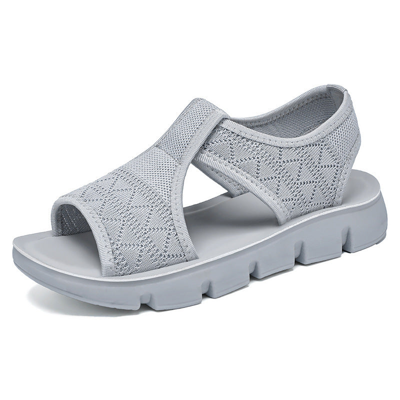 Damen Atmungsaktive Sandalen mit flexibel verstellbarem Riemen EB
