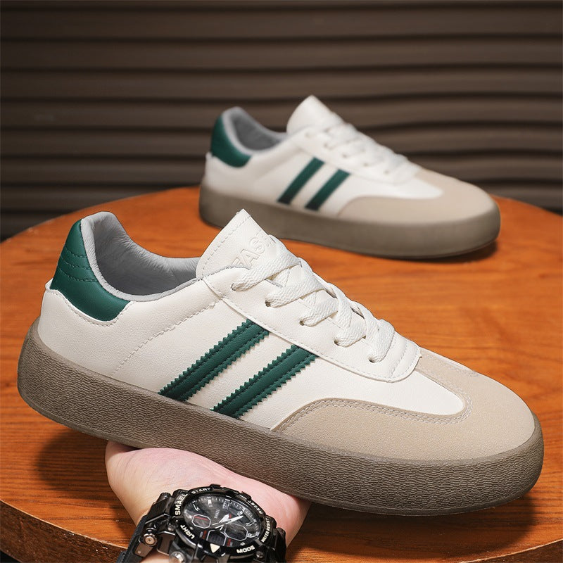 Damen Modische Sneaker mit hochwertigem Obermaterial und rutschfester Sohle EB