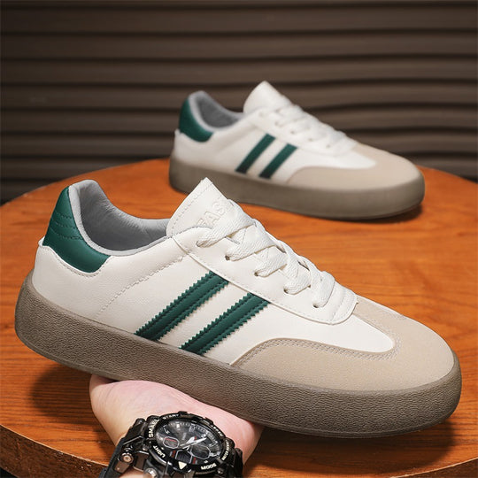 Damen Modische Sneaker mit hochwertigem Obermaterial und rutschfester Sohle EB
