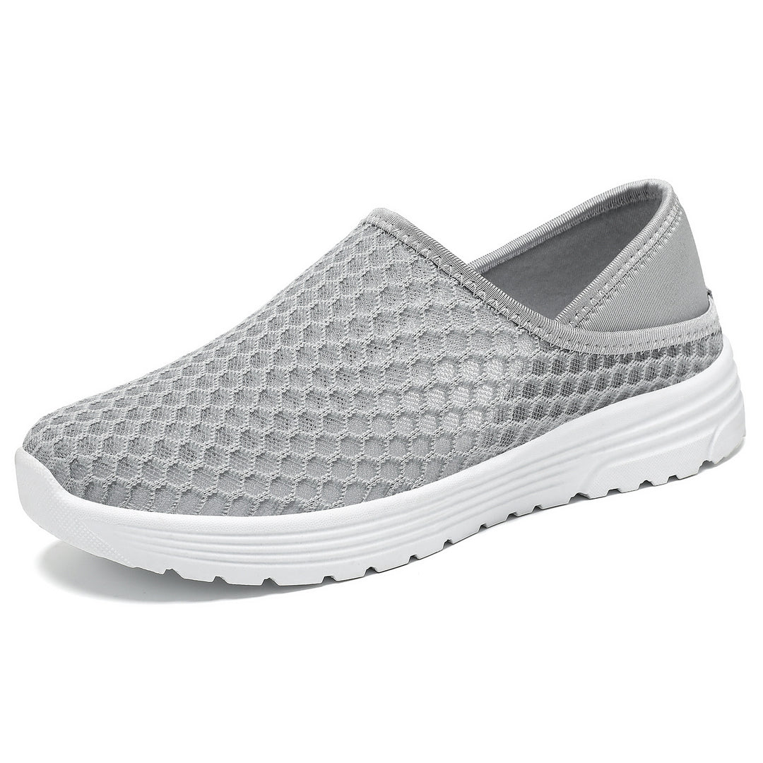 Damen Atmungsaktive Slip-On Sneakers mit rutschfester Sohle EB 1774525904