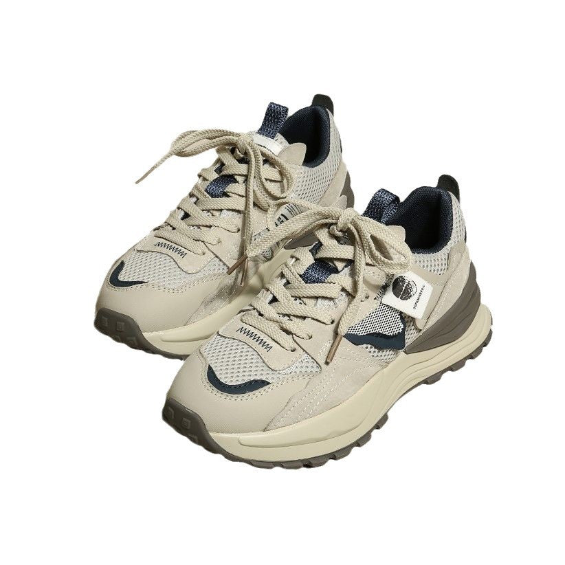 Damen Sportliche Sneaker mit atmungsaktiver Obermaterialkombination EB