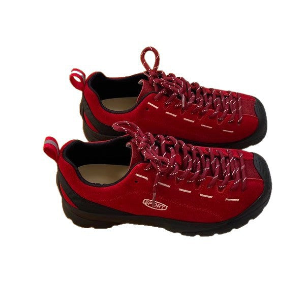 Damen Sportliche Wanderschuhe mit griffiger Sohle und atmungsaktiver Oberfläche EB