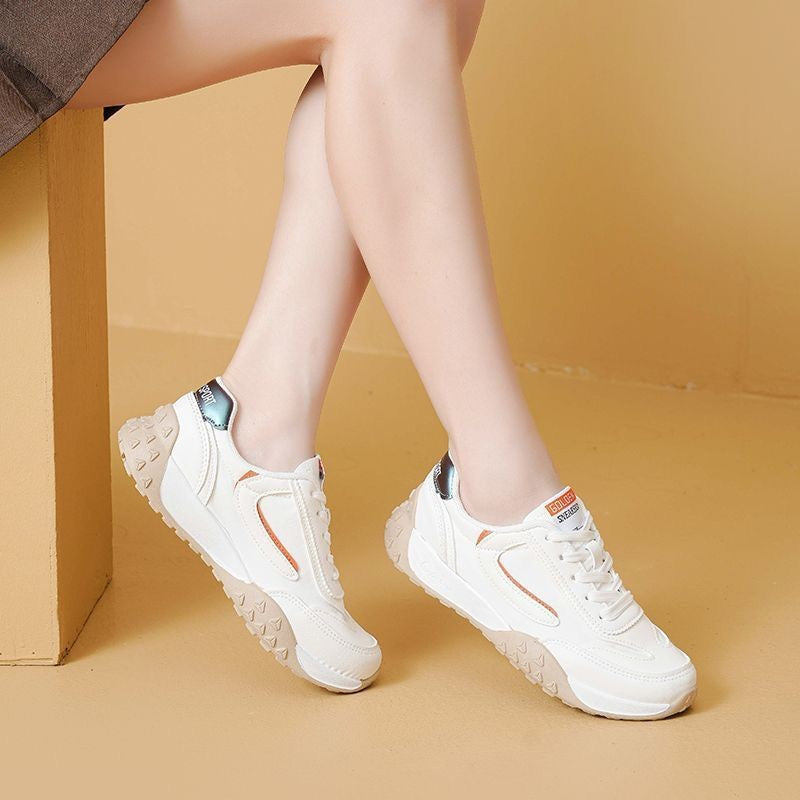 Damen Sportliche Sneaker mit rutschfester Sohle und atmungsaktiver Obermaterialstruktur EB