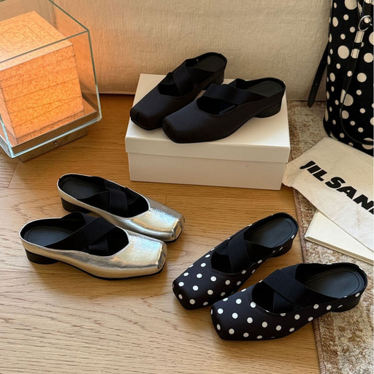 Damen Elegante Ballerinas mit auffälligem Glanz und passgenauem Schnitt EB