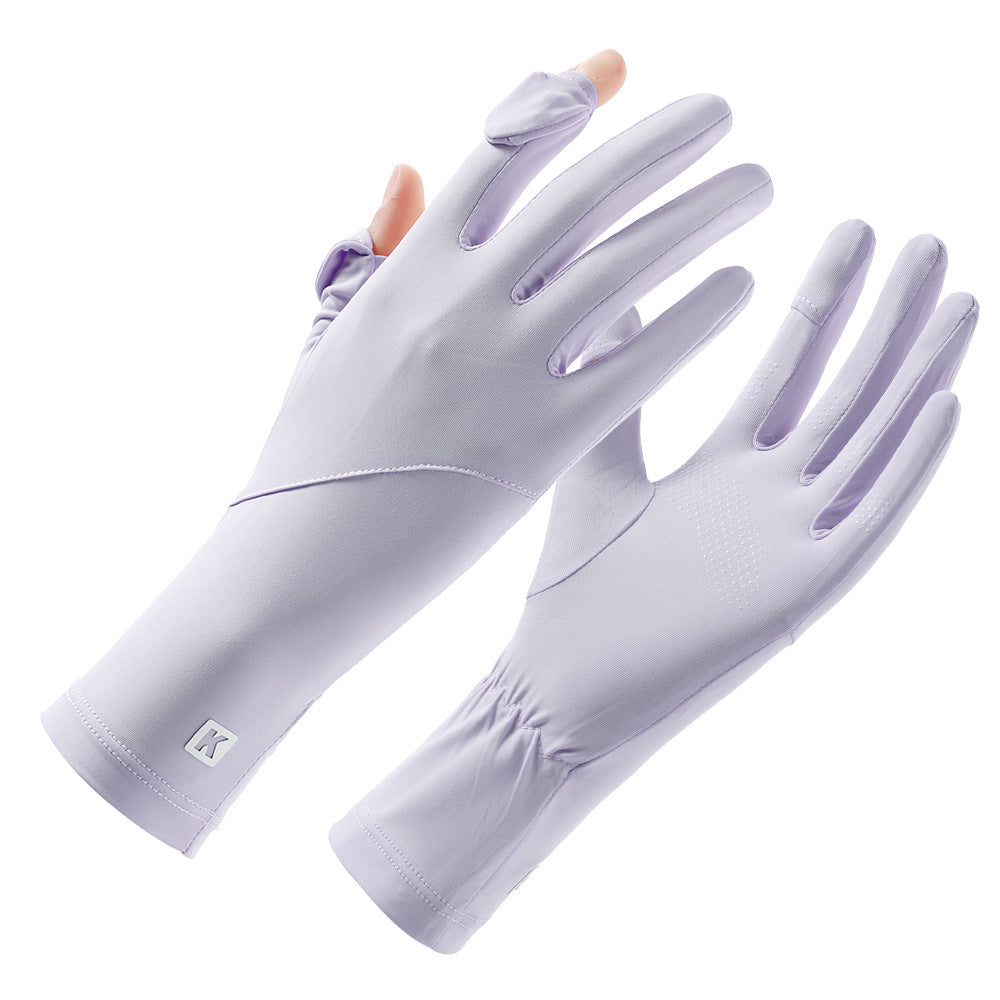 EB | Sonnenschirm Eis Seide Handschuhe