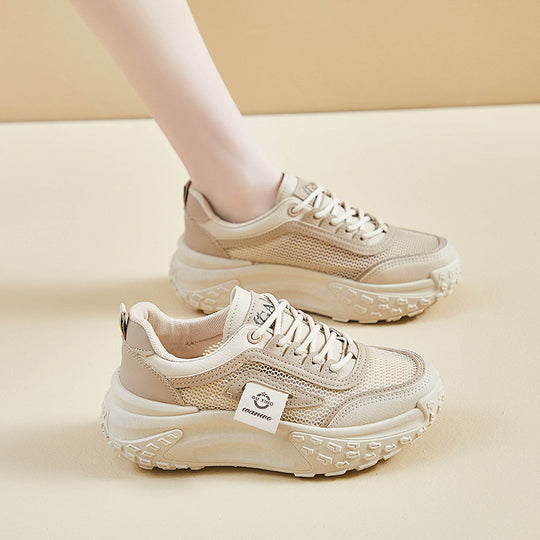 Damen Sportliche Sneakers mit atmungsaktivem Mesh-Obermaterial und innovativer Dämpfungstechnologie EB