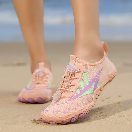 Damen Wassersportschuhe mit rutschfester Sohle und atmungsaktivem Design EB