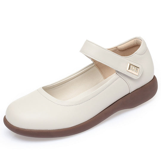 Damen Mary Jane Schuhe mit rutschfester Sohle und elegantem Riemen EB