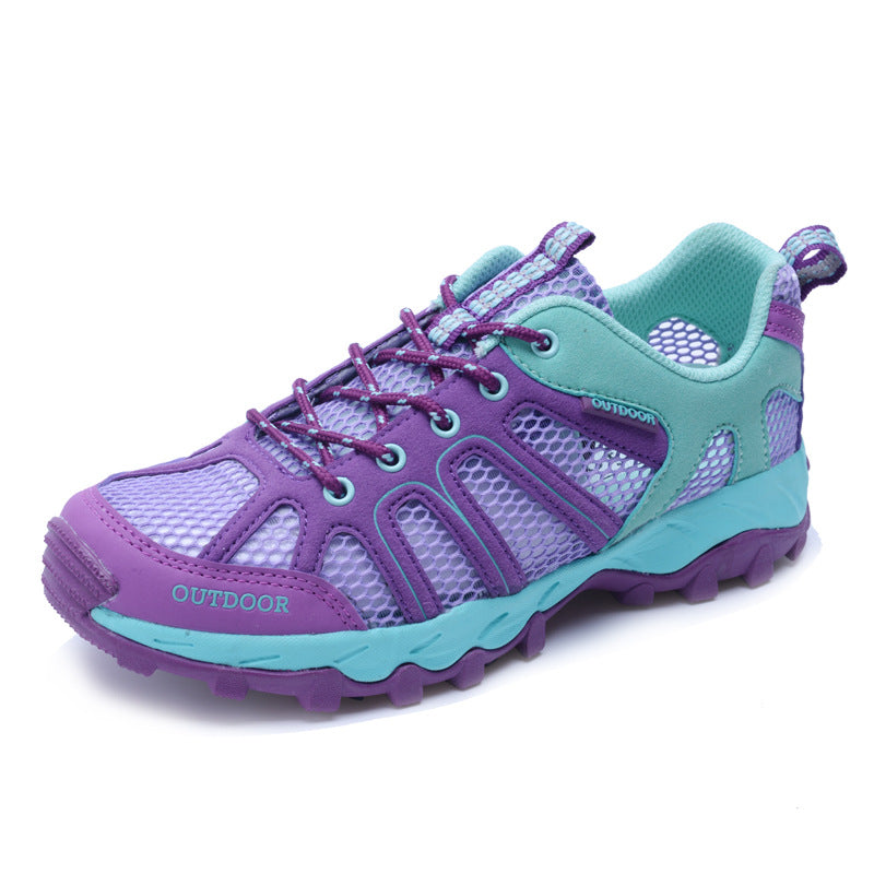 Damen Multi-Funktions-Sneaker für Outdoor-Aktivitäten mit atmungsaktivem Netzdesign EB