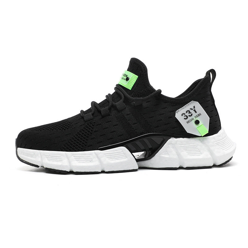 Damen Leichte und atmungsaktive Lifestyle Sneaker mit stoßdämpfender Sohle EB