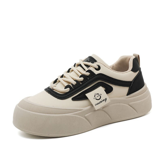Damen Plateau Sneakers mit ergonomischer Dämpfung und rutschfester Sohle EB