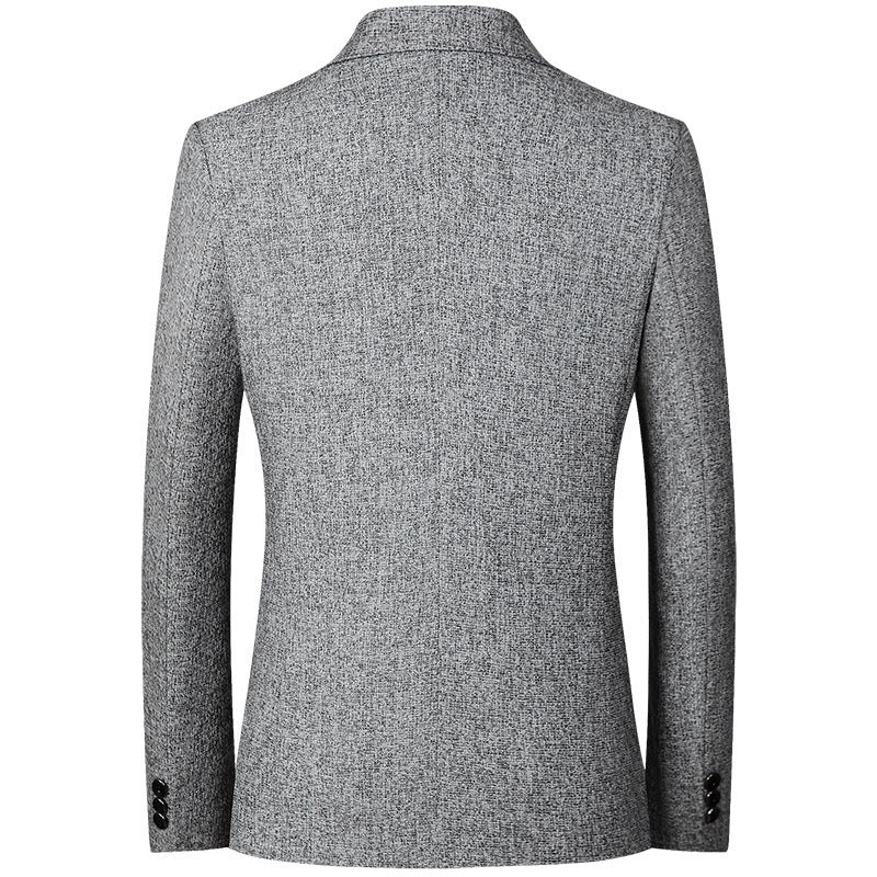 Herren moderner und eleganter Blazer aus Strukturstoff EB