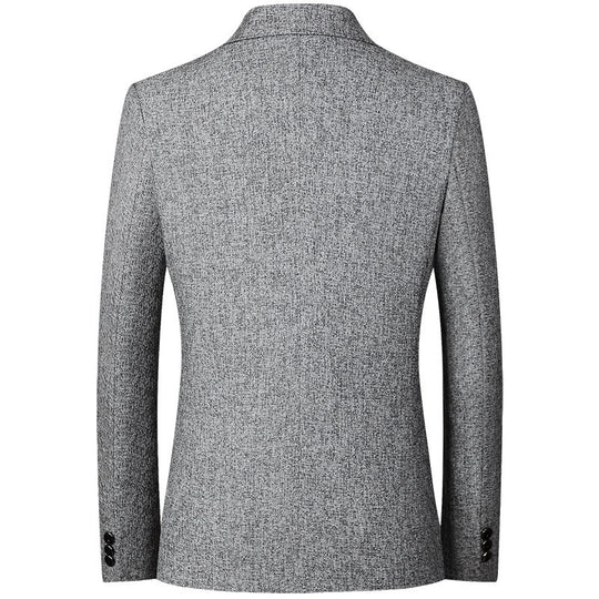Herren moderner und eleganter Blazer aus Strukturstoff EB