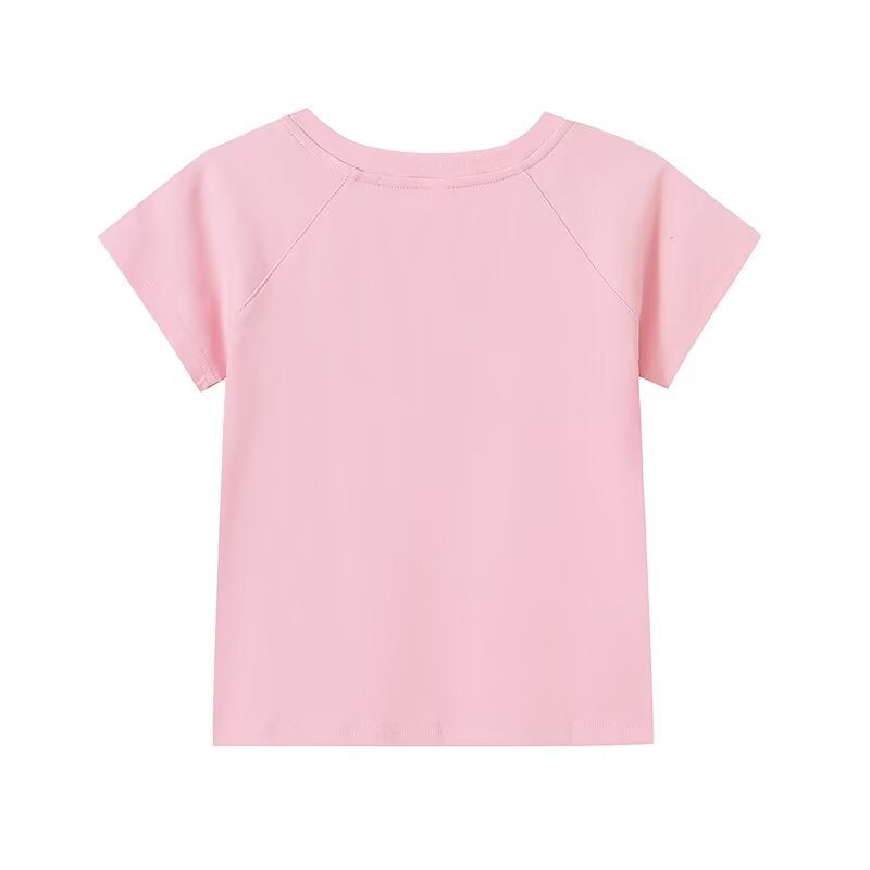 Damen T-Shirt mit Glitzerdruck EB