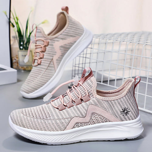 Damen Sportliche Sneakers mit elastischem Schnürsystem EB