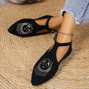 Damen Ballerinas im Boho-Stil EB