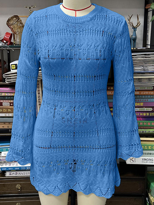 Damen modisches Häkelkleid EB