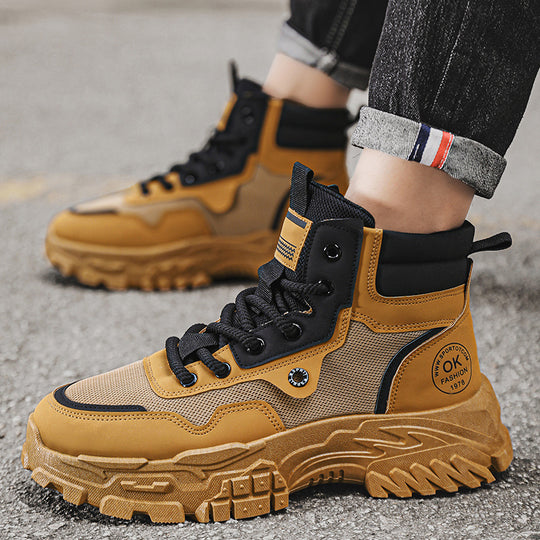 Damen Hohe Sneakers mit robustem Sohlenprofil und modernem Design EB