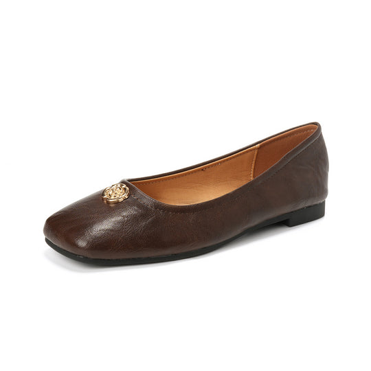 Damen Ballerinas mit dekorativem Schmuckdetail EB