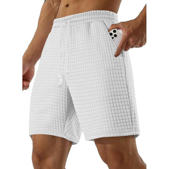 Herren Sportliche Freizeit-Shorts aus atmungsaktivem Material mit praktischen Seitentaschen EB