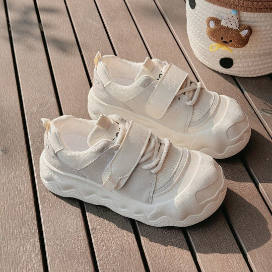 Damen Sneaker mit praktischen Klettverschlüssen und dämpfender Sohle EB