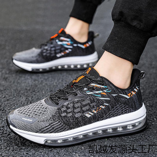 Damen Atmungsaktive Sport Sneakers mit stoßdämpfender Sohle EB