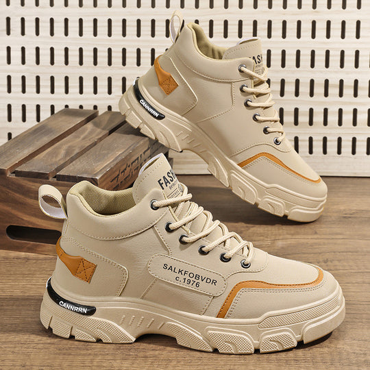 Damen Sportliche High-Top Sneakers mit hochwertiger Dämpfung und rutschfestem Sohlenprofil EB
