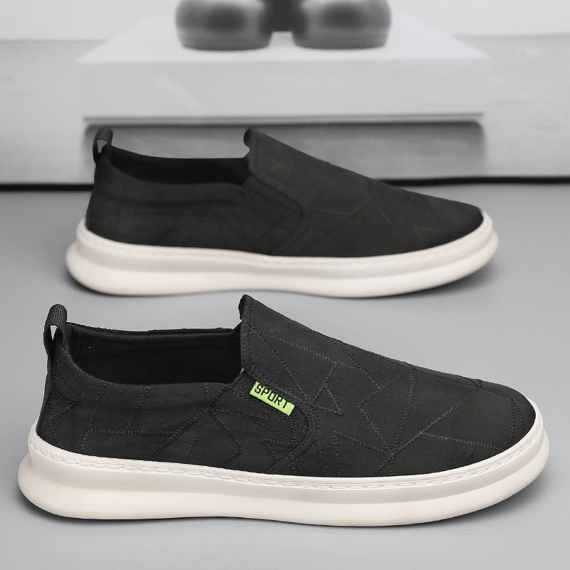 Damen Sportliche Slip-On Sneakers mit atmungsaktivem Obermaterial und flexibel dämpfender Sohle EB