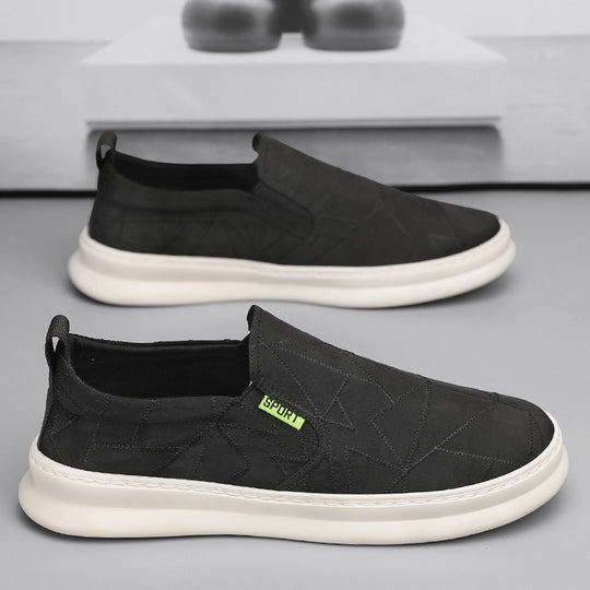 Damen Sportliche Slip-On Sneakers mit atmungsaktivem Obermaterial und flexibel dämpfender Sohle EB